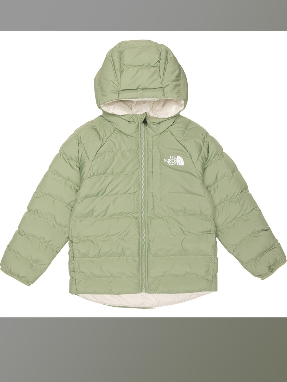 The North Face Girls Reversible Perrito Hooded Puffer Jacket